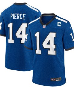 Alternative view of Alec Pierce Indianapolis Colts Nike Away Game Player Jersey - White/Blue/Royal