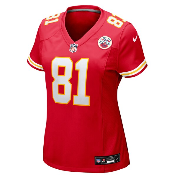 Nikko Remigio Kansas City Chiefs Nike Women's Team Game Jersey - Red - Image 2