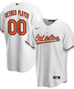 Baltimore Orioles Nike Home Pick-A-Player Retired Roster Replica Jersey - White