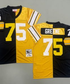 Joe Greene Pittsburgh Steelers Authentic Split Throwback Retired Player Jersey