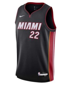 Alternative view of Jimmy Butler Miami Heat Nike Youth Swingman Jersey - Icon Edition - Black