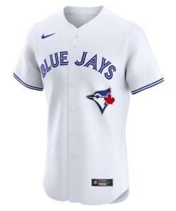 Alternative view of Toronto Blue Jays Nike Home Elite Jersey - White