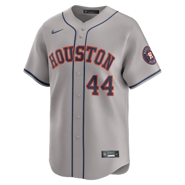 Yordan Alvarez Houston Astros Nike Road Limited Player Jersey - Gray - Image 2