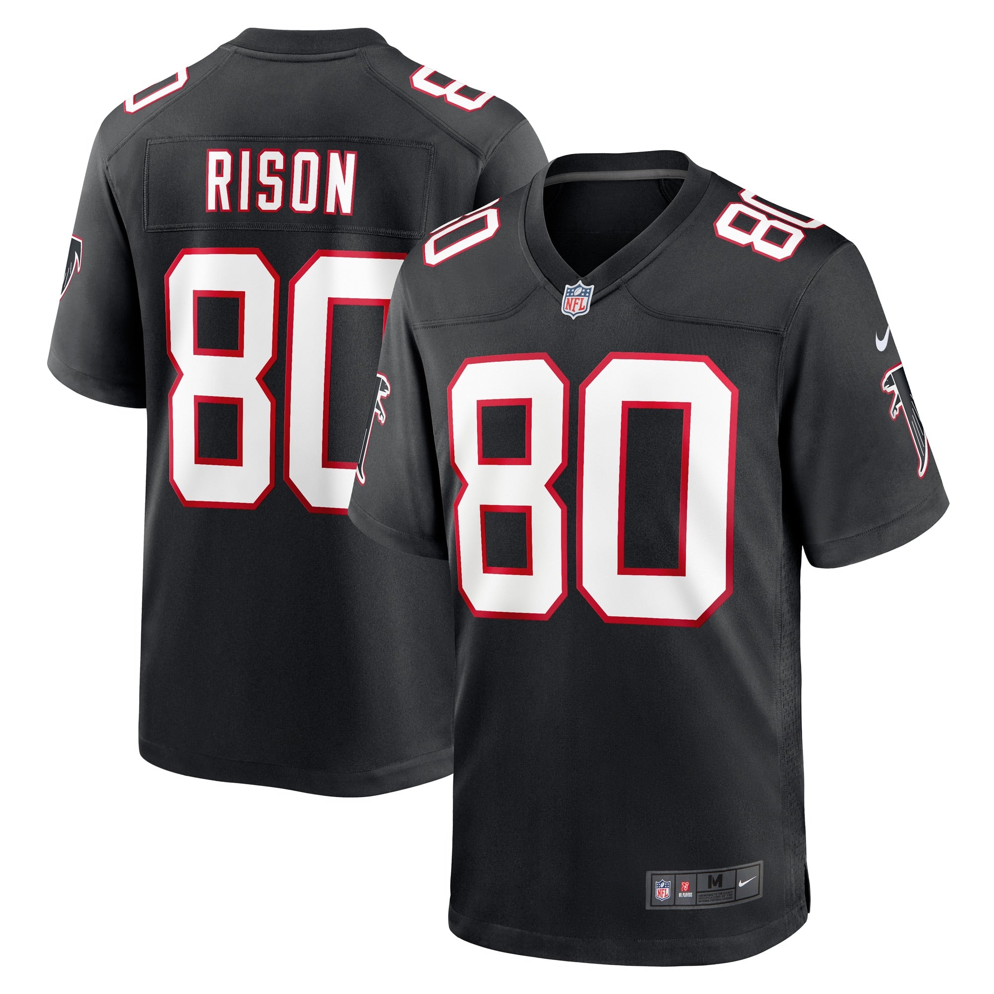 Andre Rison Atlanta Falcons Nike Retired Player Jersey - Red/Black - Image 5