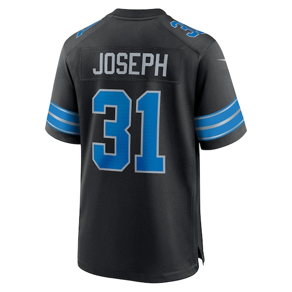 Kerby Joseph Detroit Lions Nike Alternate 2 Game Jersey - Black - Image 3