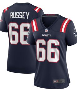 Kody Russey New England Patriots Nike Women's Game Player Jersey - Navy
