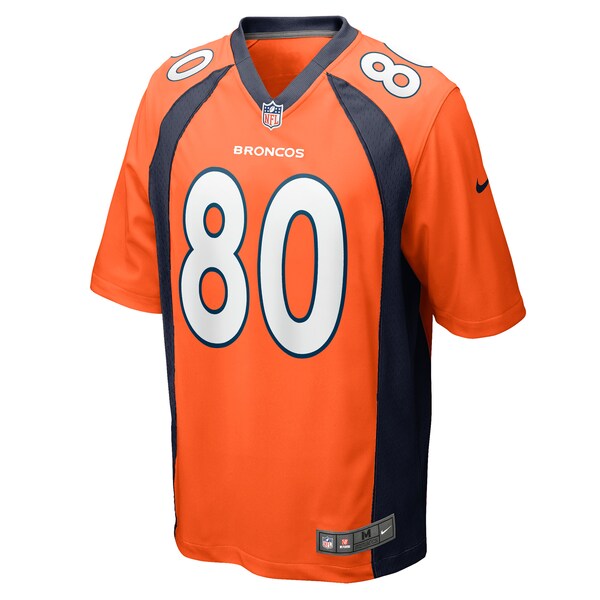 Greg Dulcich Denver Broncos Nike Game Player Jersey - Orange - Image 2