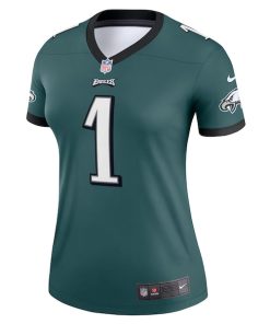 Alternative view of Jalen Hurts Philadelphia Eagles Nike Women's Legend Jersey - Midnight Green