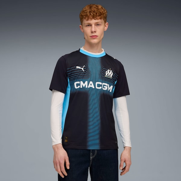 Olympique Marseille Puma 2025/26 Replica Away Jersey - Navy/White - Image 6