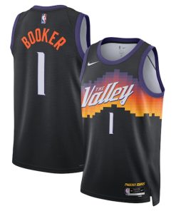 Devin Booker Phoenix Suns Nike Unisex 2025/26 Swingman Jersey - Black - City Edition