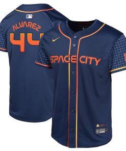 Yordan Alvarez Houston Astros Nike Youth City Connect Limited Player Jersey - Navy