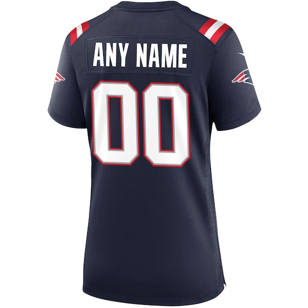 New England Patriots Nike Women's Custom Game Jersey - Navy - Image 3