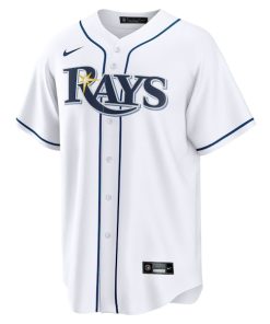 Alternative view of Carson Williams Tampa Bay Rays Nike Home Replica Player Jersey - White