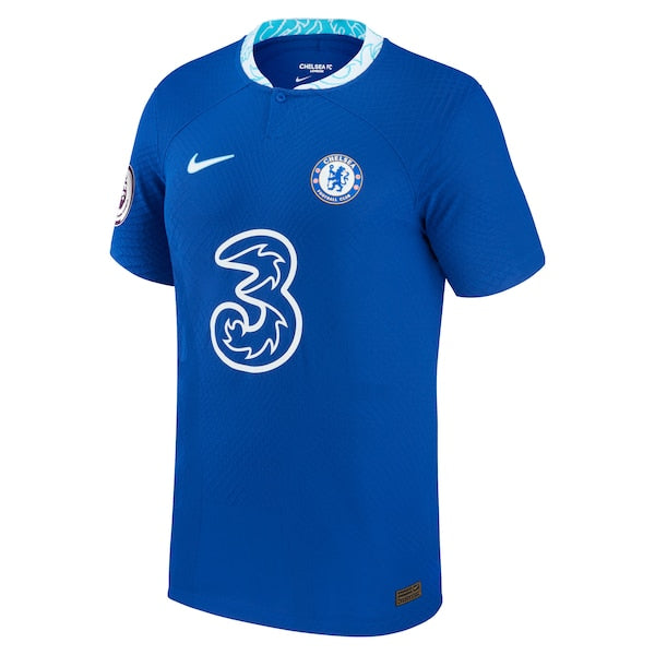 Pierre-Emerick Aubameyang Chelsea Nike 2022/23 Home Vapor Match Authentic Player Jersey - Blue - Image 2
