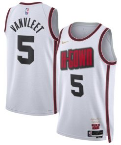 Fred VanVleet Houston Rockets Nike Unisex 2024/25 Swingman Player Jersey - City Edition - White