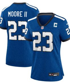 Kenny Moore II Indianapolis Colts Nike Women's Indiana Nights Alternate Game Jersey - Royal