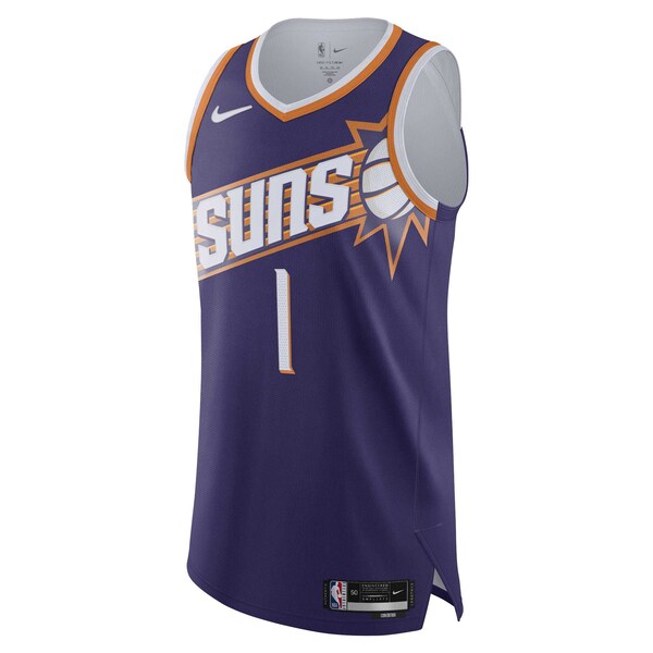 Devin Booker Phoenix Suns Nike Authentic Jersey - Icon Edition - Purple - Image 2