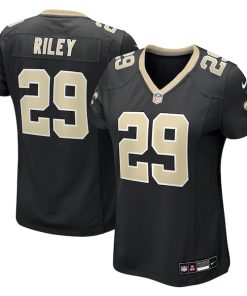 Quincy Riley New Orleans Saints Nike Women's Team Game Jersey -  Black