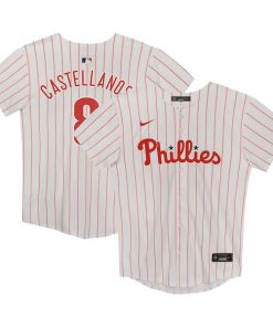 Nick Castellanos Philadelphia Phillies Nike Preschool Home Game Jersey - White