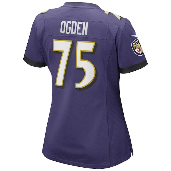 Jonathan Ogden Baltimore Ravens Nike Women's Game Retired Player Jersey - Purple - Image 3