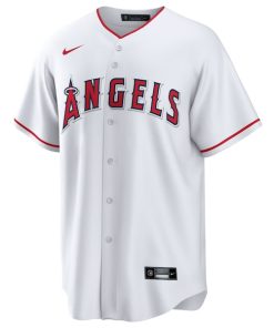 Alternative view of Lucas Giolito Los Angeles Angels Nike Home Replica Player Jersey - White