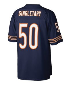 Alternative view of Mike Singletary Chicago Bears Retired Player Legacy Replica Jersey - Navy