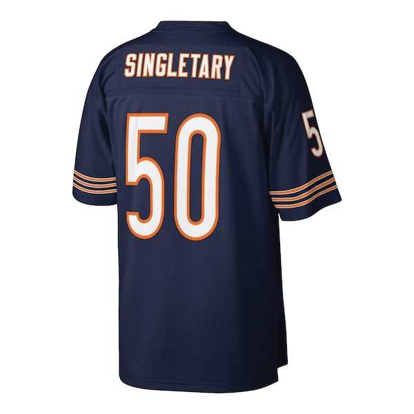 Mike Singletary Chicago Bears Retired Player Legacy Replica Jersey - Navy - Image 2