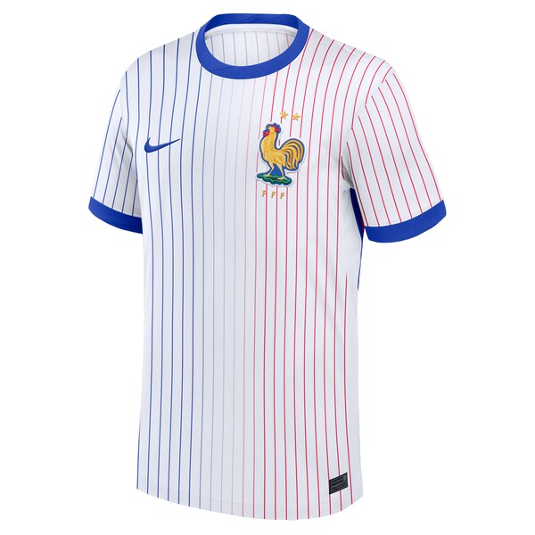 France National Team Nike 2024 Away Replica Blank Jersey - White - Image 3