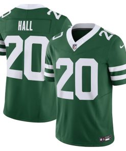 Alternative view of Breece Hall New York Jets Nike Vapor F.U.S.E. Limited Jersey - Legacy Green/Black/White