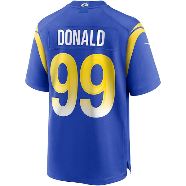 Aaron Donald Los Angeles Rams Nike Game Player Jersey - Royal - Image 3