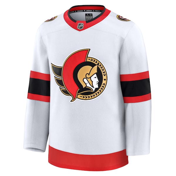 Ottawa Senators Away Premium Jersey - White/Black - Image 3