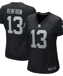 Hunter Renfrow Las Vegas Raiders Nike Women's Game Jersey - Black