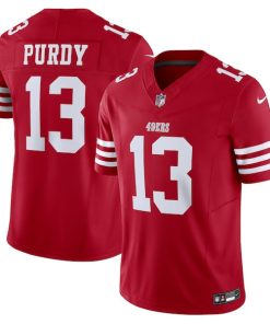 Brock Purdy San Francisco 49ers Nike Vapor F.U.S.E. Limited Jersey - Scarlet