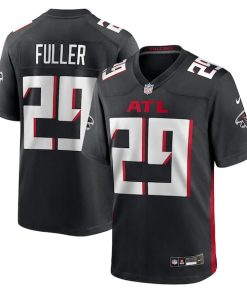 Jordan Fuller Atlanta Falcons Nike Team Game Jersey -  Black