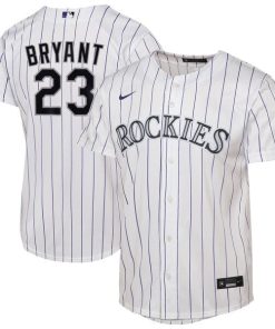 Kris Bryant Colorado Rockies Nike Youth Home Replica Player Jersey - White