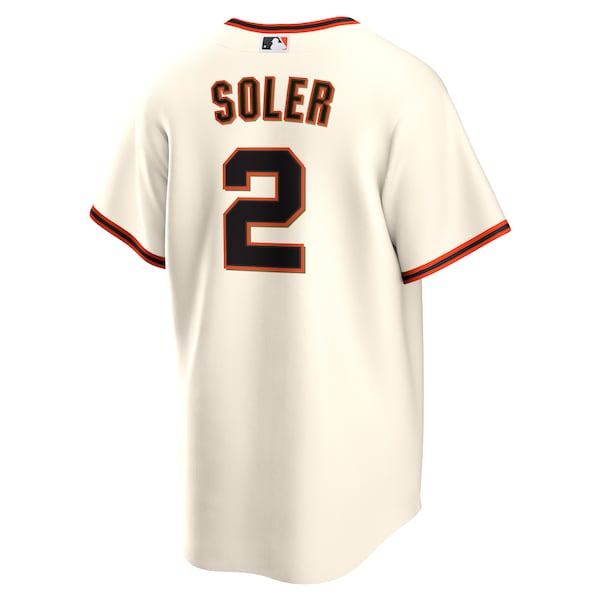 Jorge Soler San Francisco Giants Nike Home Replica Player Jersey - Cream - Image 3
