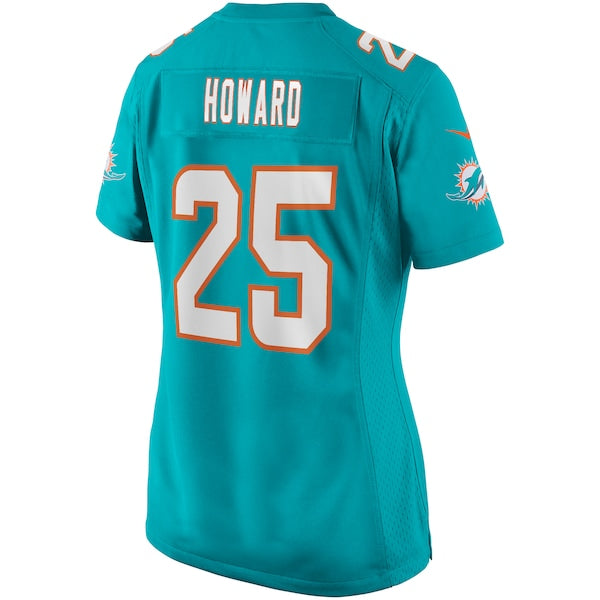Xavien Howard Miami Dolphins Nike Women's Game Jersey - Aqua - Image 3