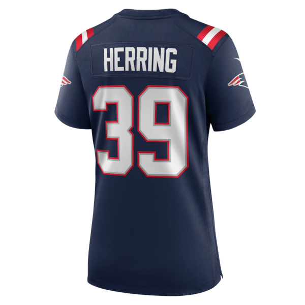 Tyron Herring New England Patriots Nike Women's Team Game Jersey - Navy - Image 3