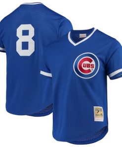Andre Dawson Chicago Cubs Cooperstown Collection Mesh Batting Practice Jersey - Royal