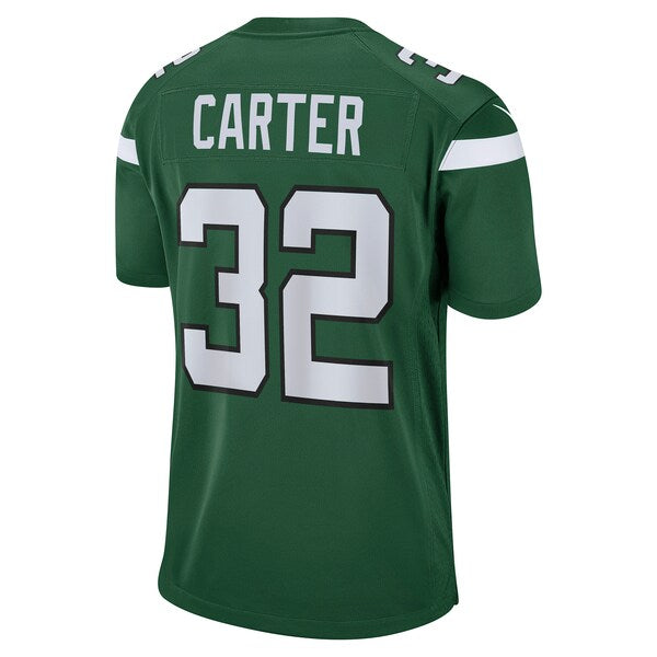 Michael Carter New York Jets Nike Game Jersey - Gotham Green - Image 3