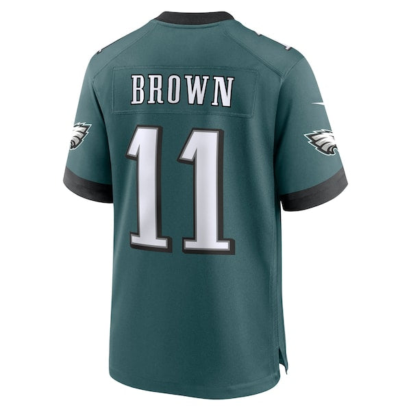 A.J. Brown Philadelphia Eagles Nike Super Bowl LIX Game Player Jersey - Midnight Green - Image 3