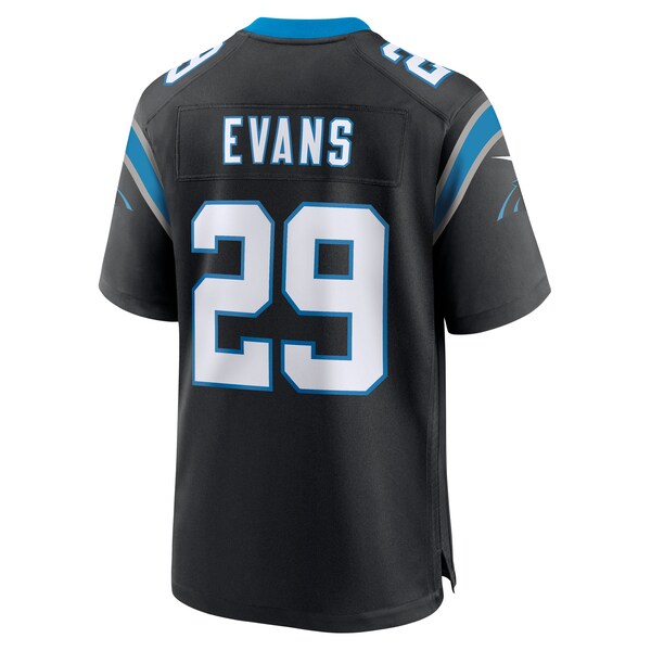 Akayleb Evans Carolina Panthers Nike Team Game Jersey - Black - Image 3