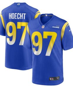 Michael Hoecht Los Angeles Rams Nike Game Player Jersey - Royal