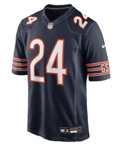 Alternative view of Nick McCloud Chicago Bears Nike Team Game Jersey -  Navy