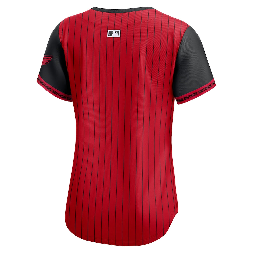 Chicago White Sox Nike Women's 2025 City Connect Limited Jersey - Red/Black - Image 3