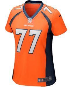 Alternative view of Lyle Alzado Denver Broncos Nike Women's Game Retired Player Jersey - Orange
