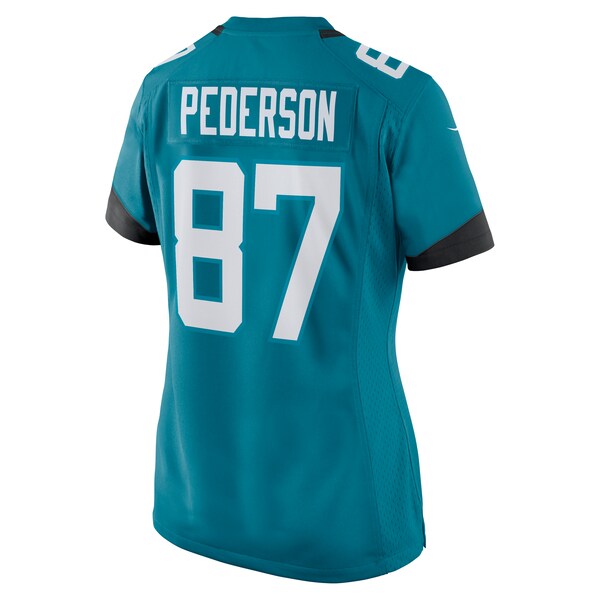 Josh Pederson Jacksonville Jaguars Nike Women's Team Game Jersey - Teal - Image 3