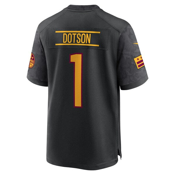 Jahan Dotson Washington Commanders Nike Alternate Game Jersey - Black - Image 3