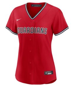 Alternative view of Jos¨¦ Ram¨ªrez Cleveland Guardians Nike Women's Alternate 2 Replica Jersey - Red