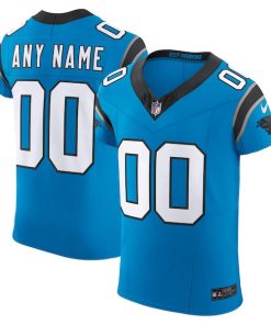 Carolina Panthers Nike Vapor F.U.S.E. Elite Custom Jersey - Blue